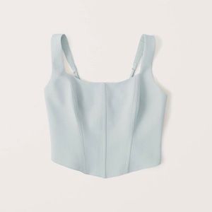 Abercrombie & Fitch Scoopneck Corset Top size M